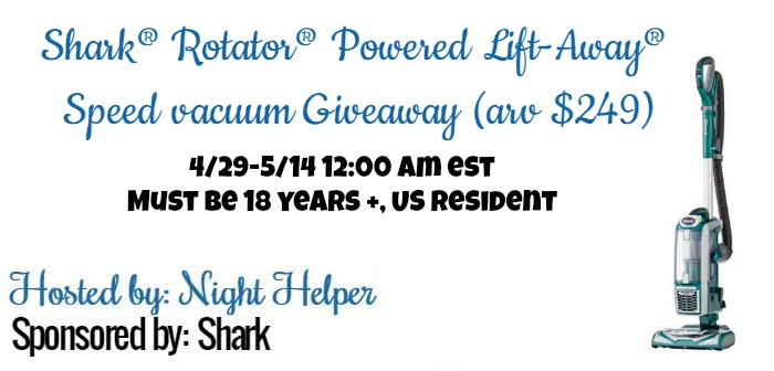 Shark® Rotator® Powered Lift-Away® Speed vacuum!