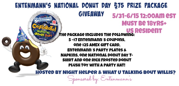 entenmanns national donut day giveaway