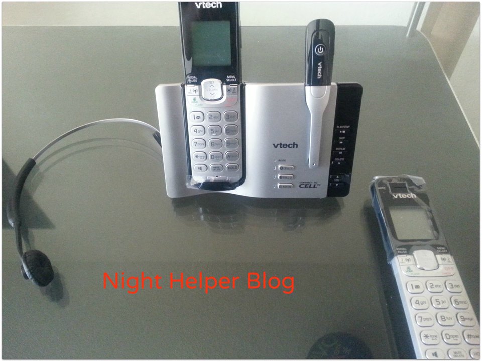 VTech DS6771-3 DECT 6.0 Phone System With Connect To Cell & Headset