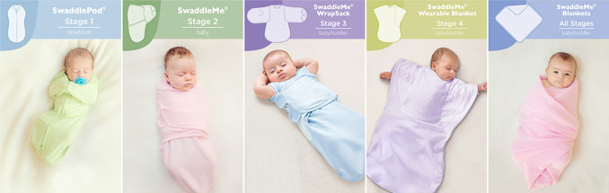 Summer Swaddleme Size Chart