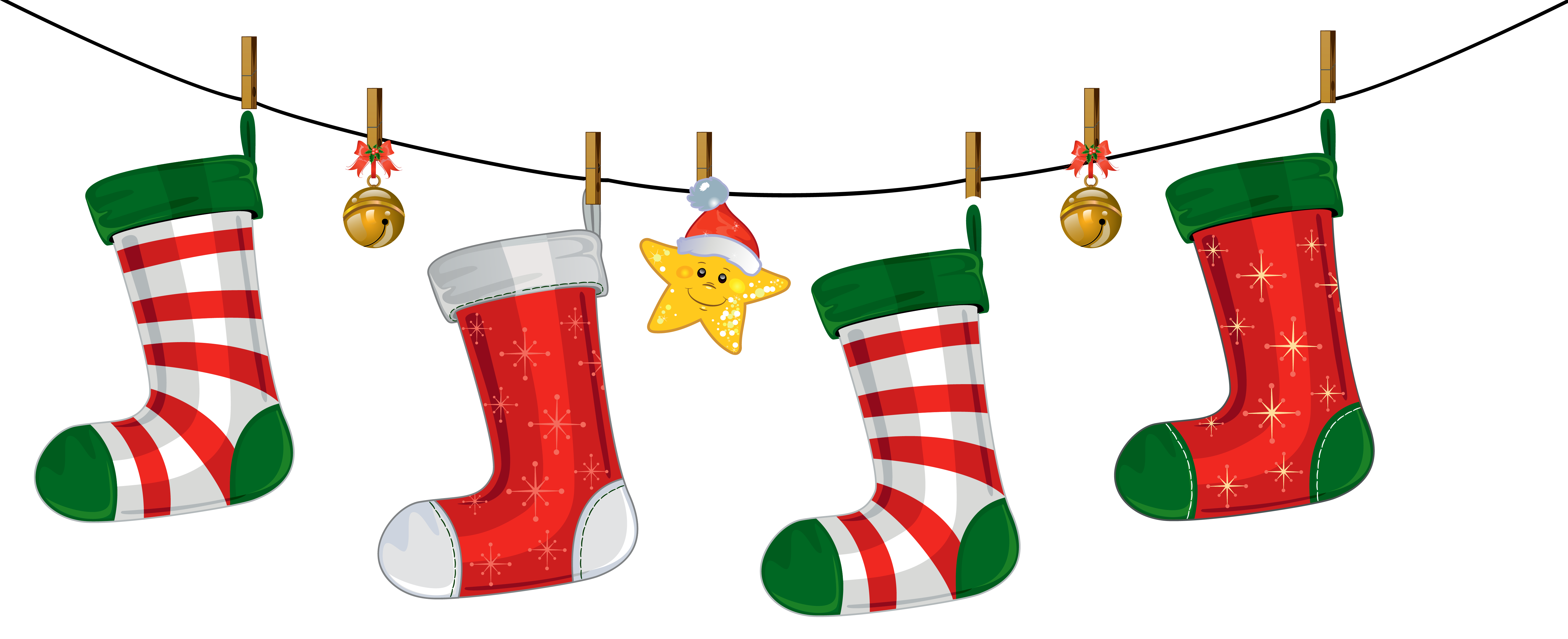 Transparent_Christmas_Stockings_Decoration_PNG_Clipart_
